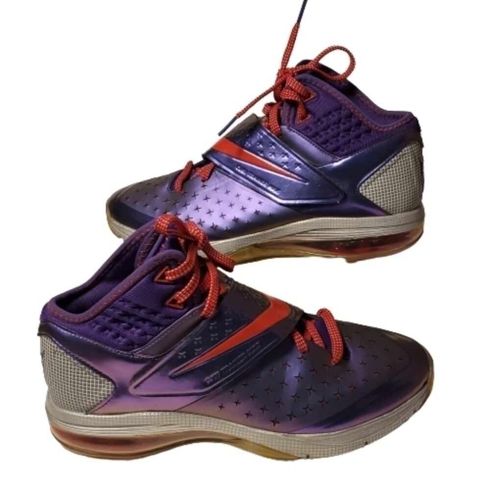 Nike CJ81 Trainer Air Max Megatron Sneakers Womens Size 9.5 Purple Transformers
